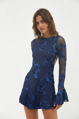 Celeste Mini Dress Navy