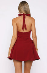 Living In A Memory Mini Dress Red