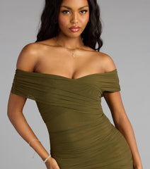 Allison Off-The-Shoulder Mermaid Formal Dress