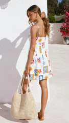 Arabelle Mini Dress - Belle Print