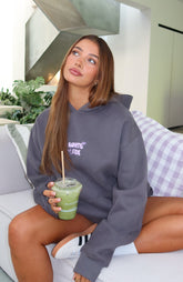 Lucky Thirteen Stephanie Oversized Hoodie Volcanic