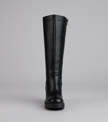 City Edge Wide Calf Platform Boots