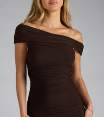 Ashlynn Off-Shoulder Mermaid Formal Dress