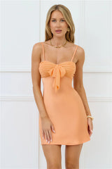 Soft Dream Satin Mini Dress