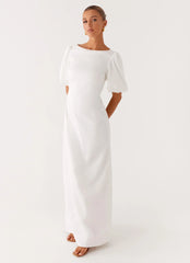 Judy Maxi Dress - White