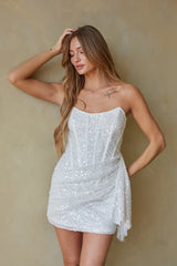 Vivian Corset Sequin Mini Dress