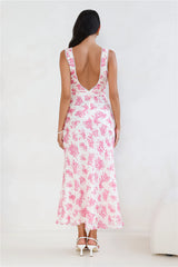 Soft Florals Maxi Dress