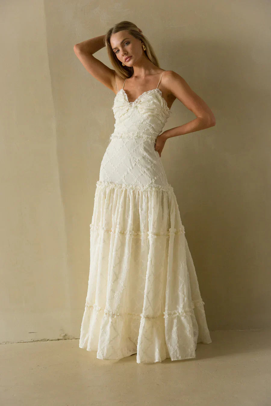 Percy Lace Maxi Dress