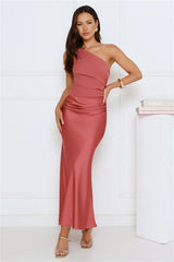Starlit Darling Satin Maxi Dress