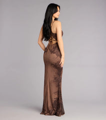 Florence Mesh Lace Mermaid Formal Dress