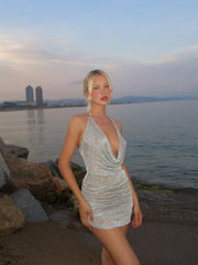 Ursa Mini Dress Silver