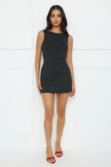 Signature Girl Mini Dress Black