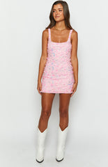 Pixie Pink Mini Dress