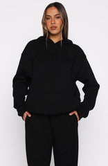 From The Archives Lexi Oversized Hoodie Black